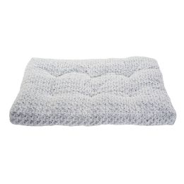 Thickened Rose Velvet  Pet Kennel Bed Mat More Cotton (Option: XL-Grey)